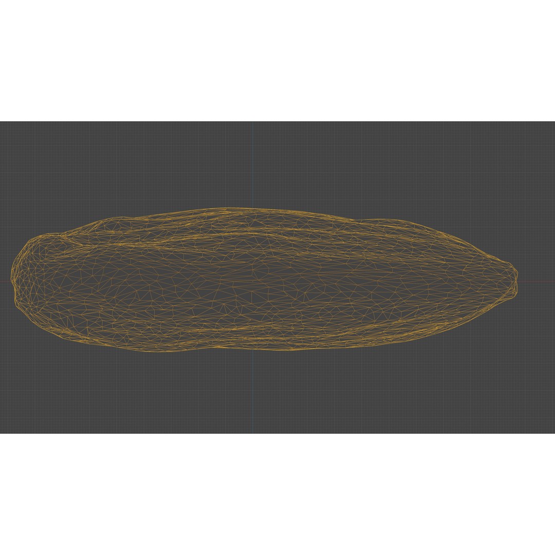 Almond Nut 3D Model – Low Poly Photogrammetry Asset, FBX - View 31