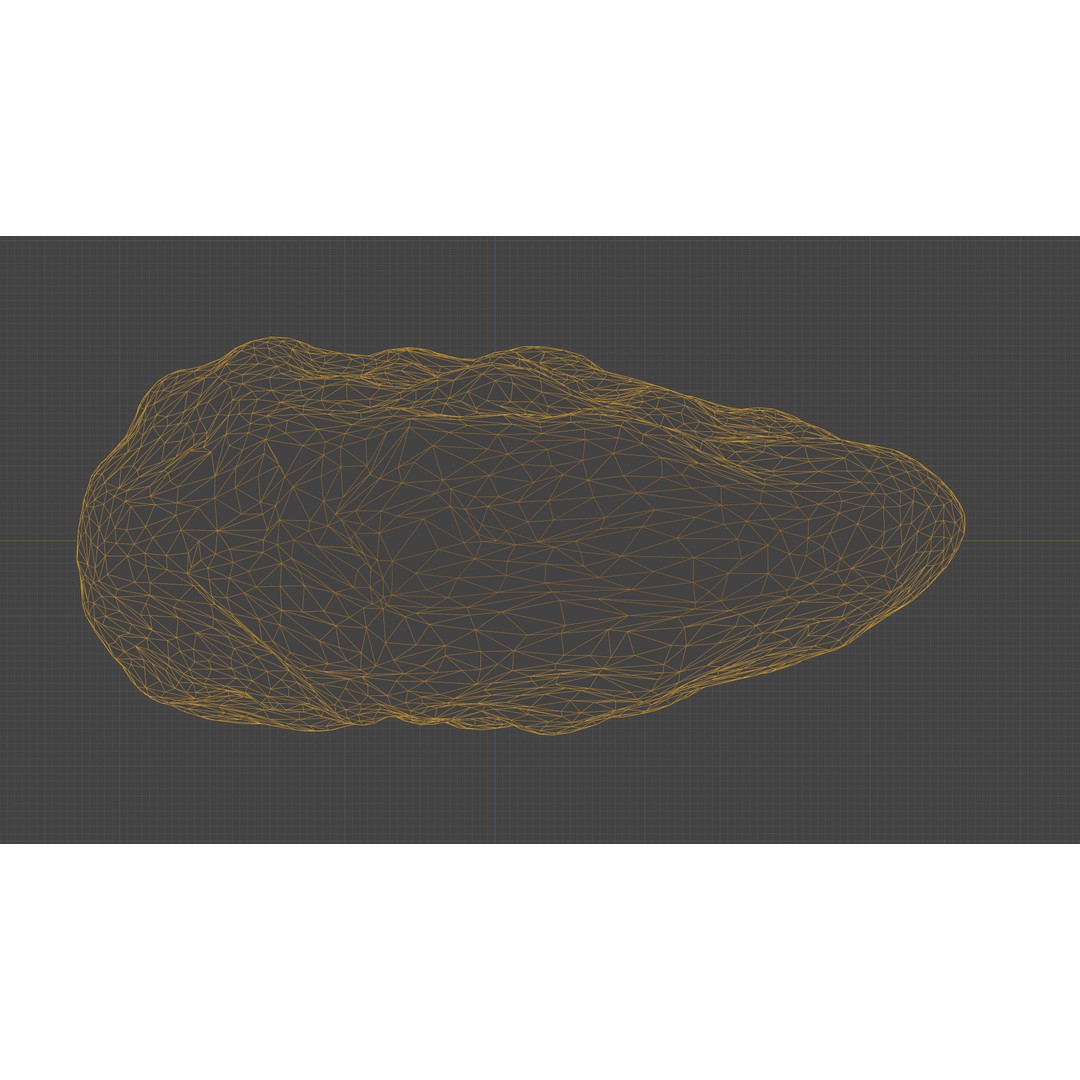 Almond Nut 3D Model – Low Poly Photogrammetry Asset, FBX - View 32