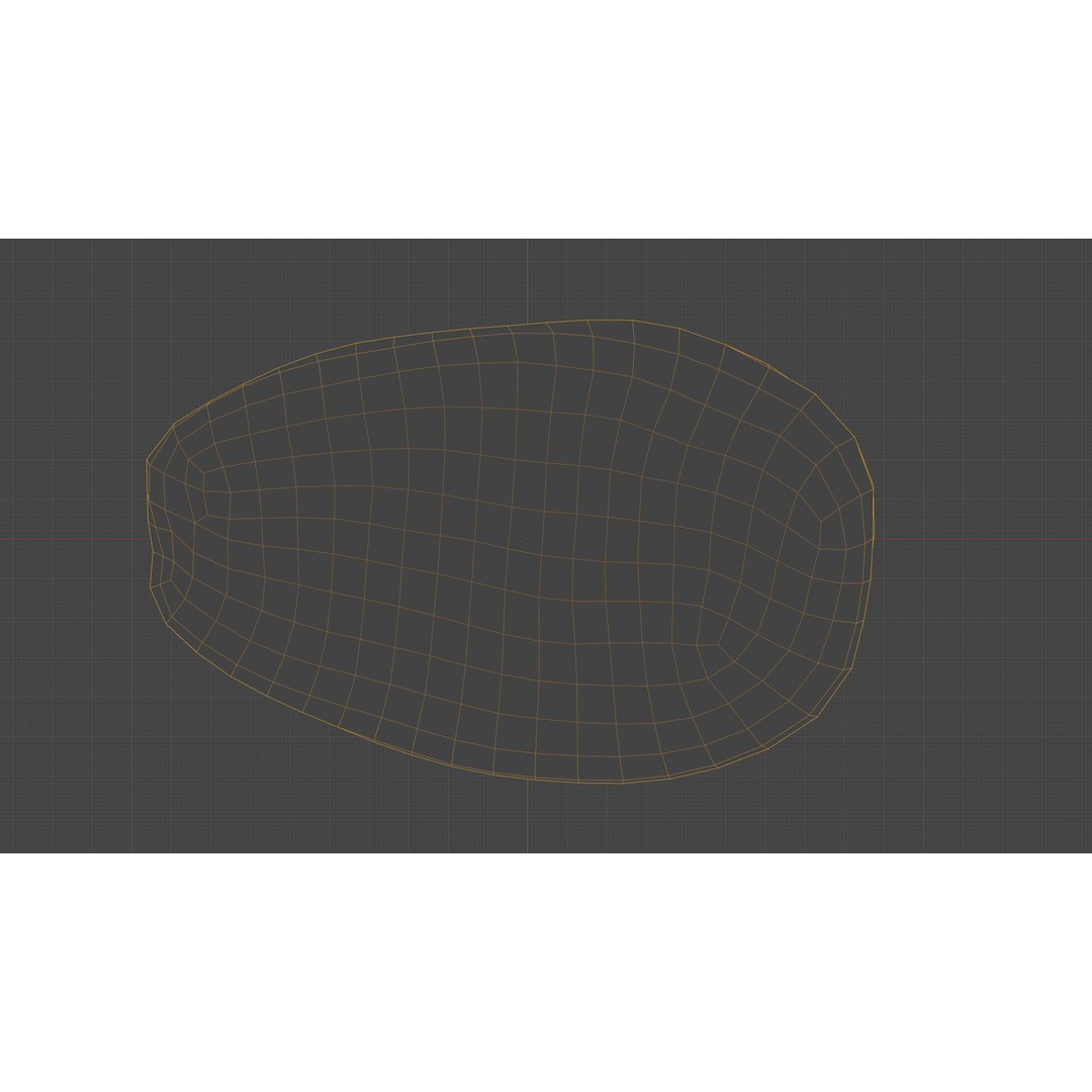 Almond Nut 3D Model – Low Poly Photogrammetry Asset, FBX - View 5