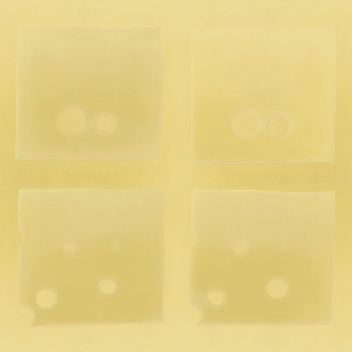 Sliced Cheese 3D Model – High-Quality Polygonal Asset, FBX & Blender - View 10