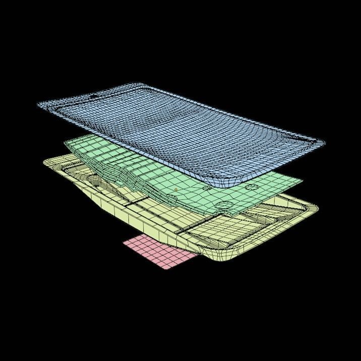Sliced Cheese 3D Model – High-Quality Polygonal Asset, FBX & Blender - View 9