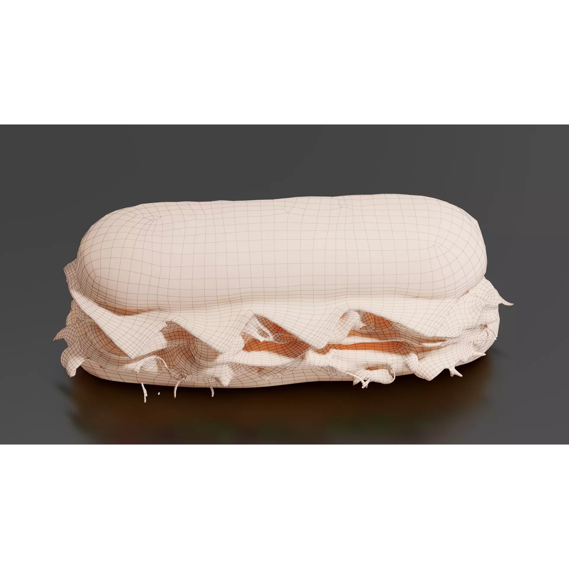 Sandwich - Low-Poly Game-Ready 3D Model - View 15
