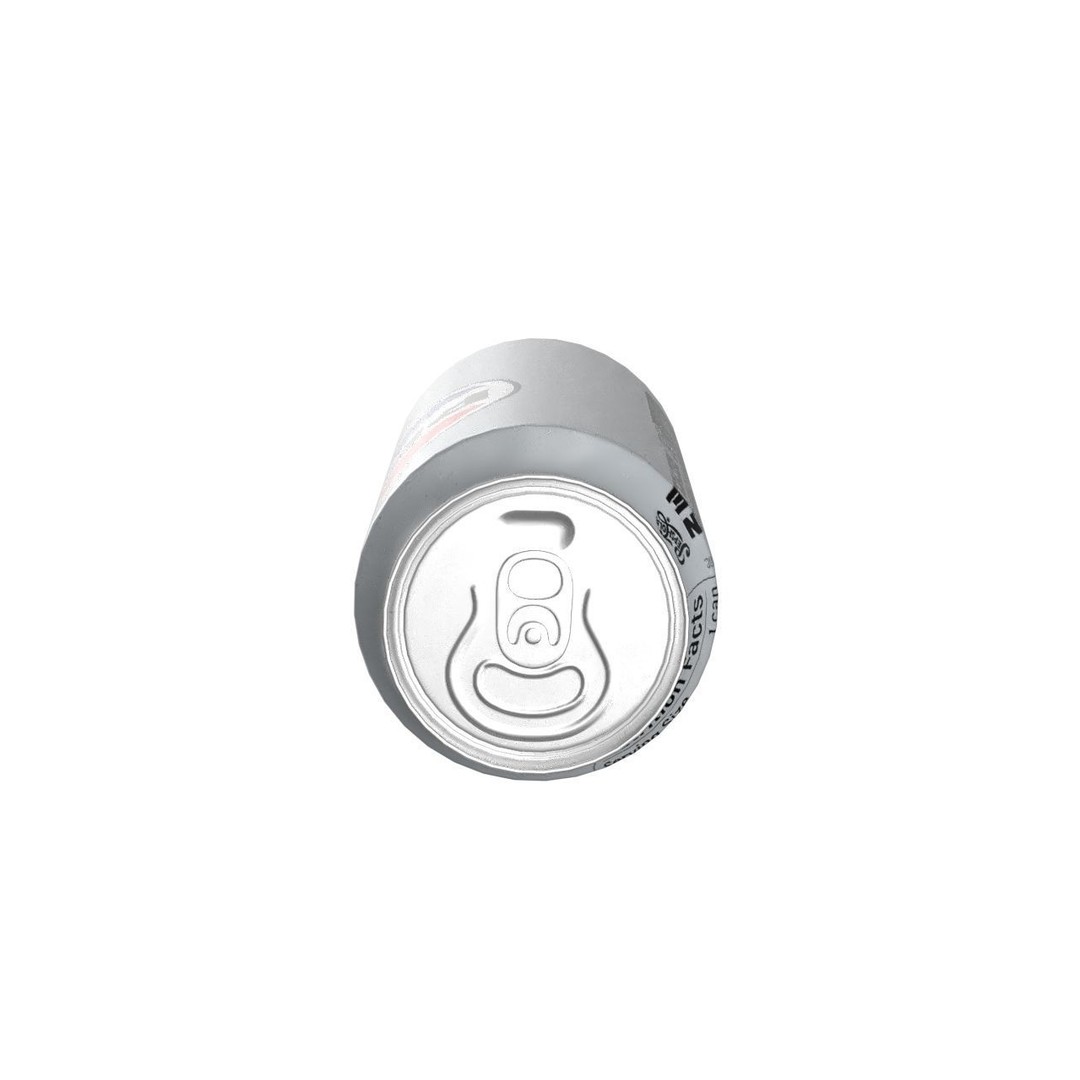 Pepsi Diet Drink Can 3D Model – Low Poly PBR Game Asset, FBX, OBJ - View 17