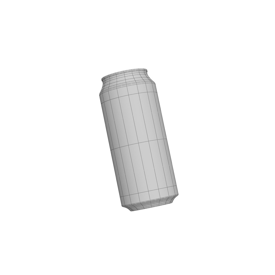 Pepsi Diet Drink Can 3D Model – Low Poly PBR Game Asset, FBX, OBJ - View 25