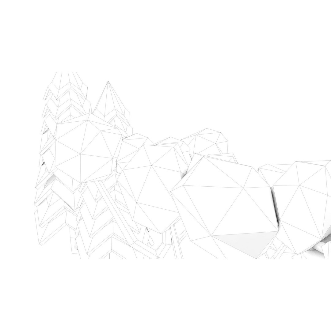 Polygon Tree 3D Model – Low Poly Collection for Nature Scenes