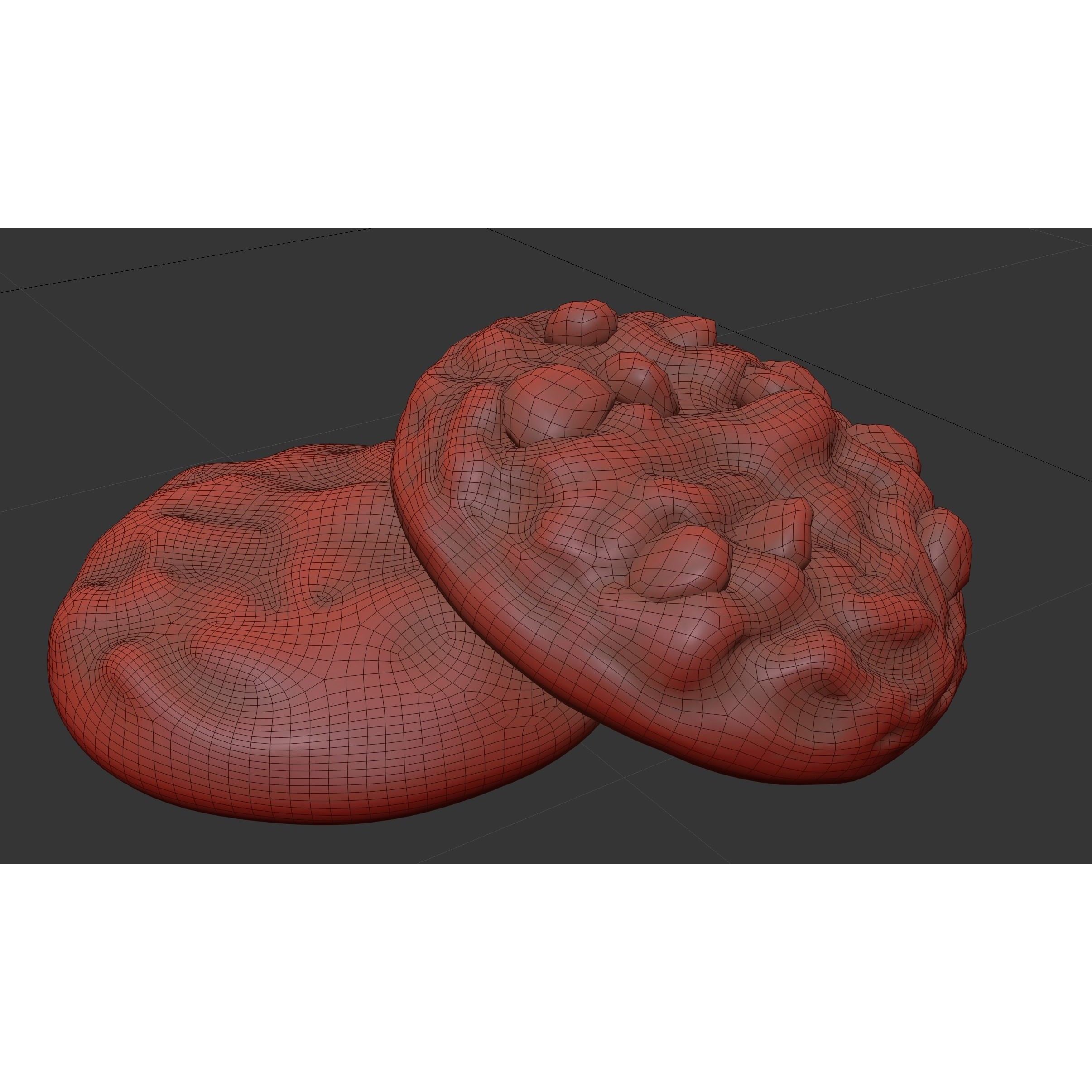 Coffee Cups with Splashes - High-Detail 3D Model