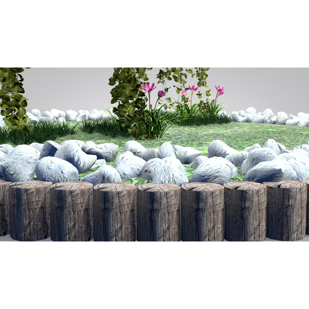 Deer Topiary 3D Model – PBR Textured Garden Asset, FBX, OBJ - View 10