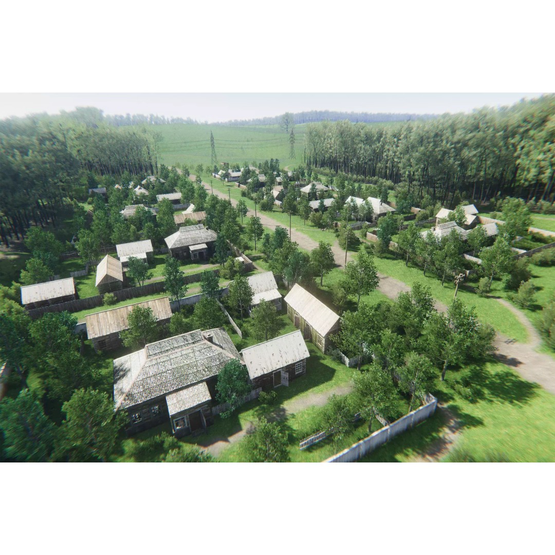 Rustic Environment 3D Model – Low Poly Game Ready Scene for Unity - View 2