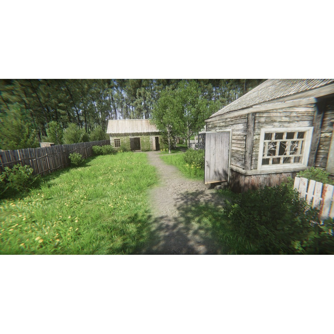 Rustic Environment 3D Model – Low Poly Game Ready Scene for Unity - View 20