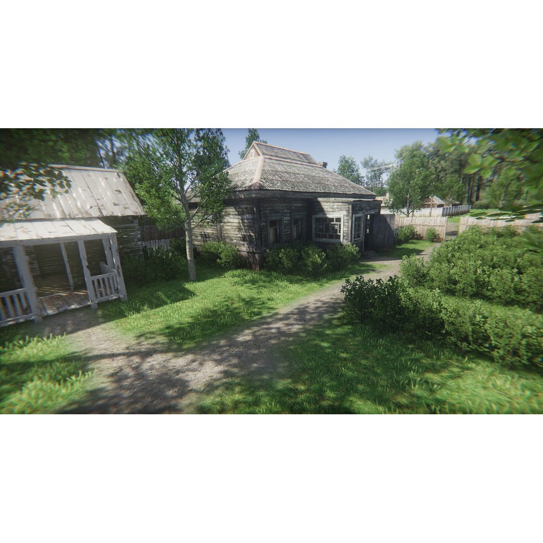 Rustic Environment 3D Model – Low Poly Game Ready Scene for Unity - View 21