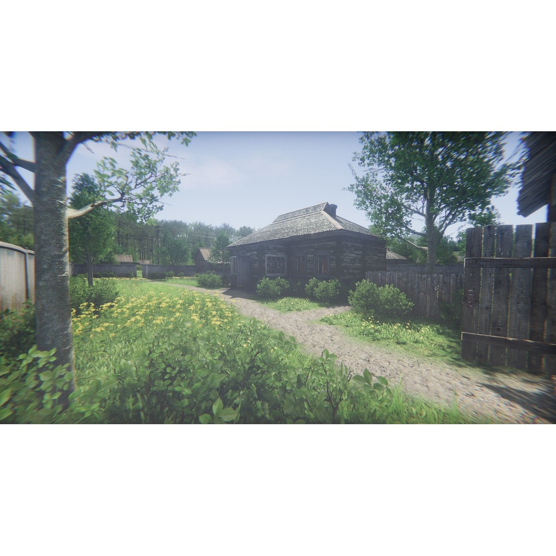 Rustic Environment 3D Model – Low Poly Game Ready Scene for Unity - View 24
