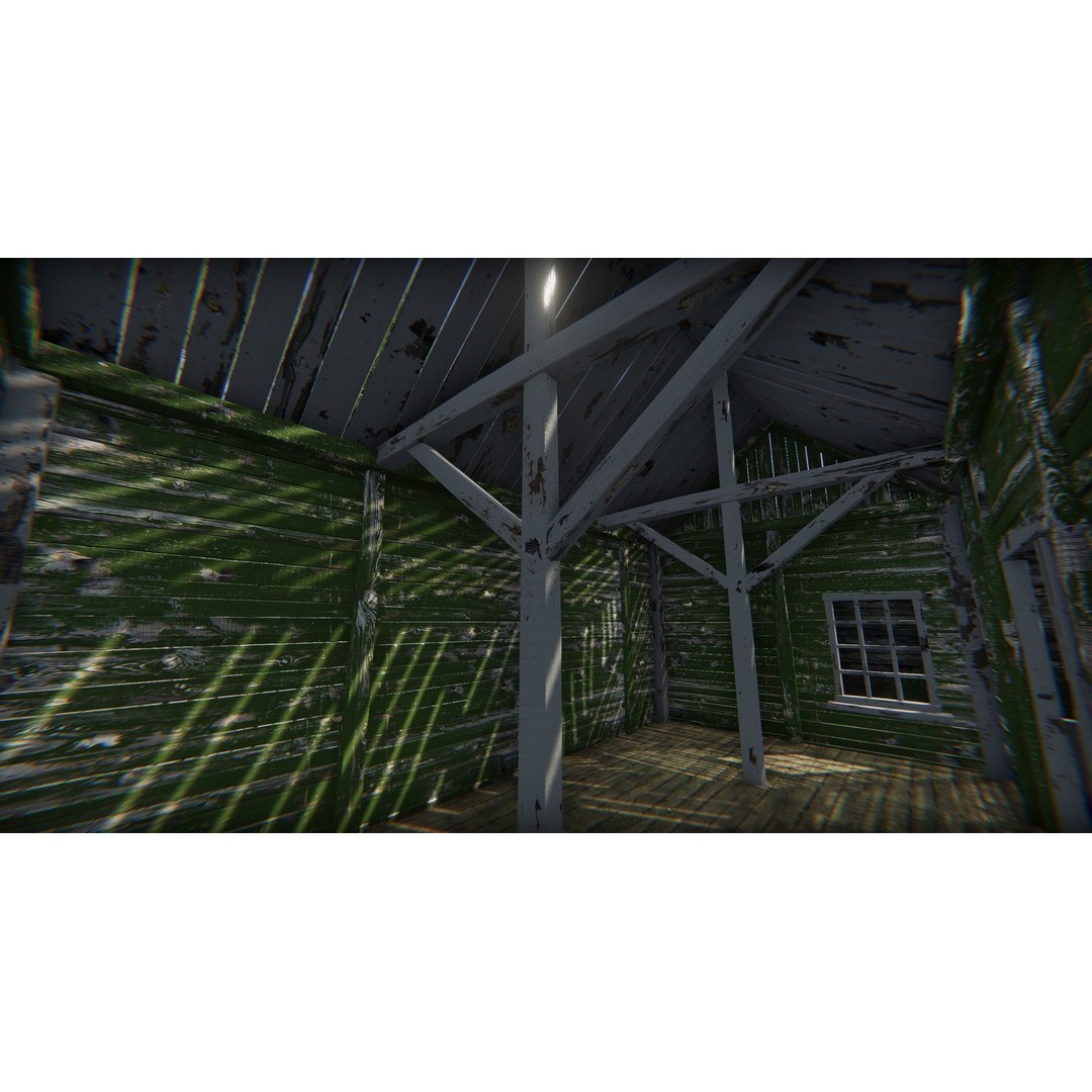 Rustic Environment 3D Model – Low Poly Game Ready Scene for Unity - View 30