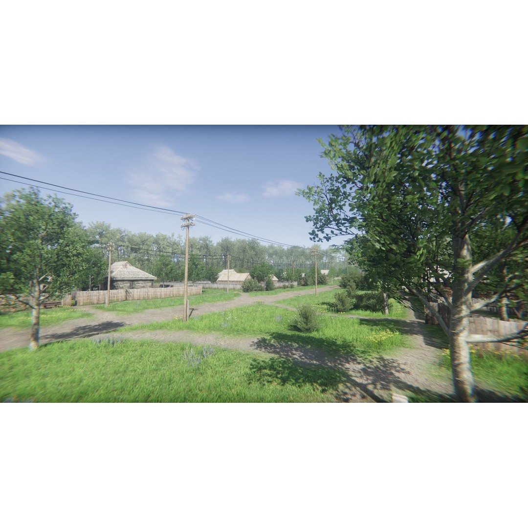 Rustic Environment 3D Model – Low Poly Game Ready Scene for Unity - View 38