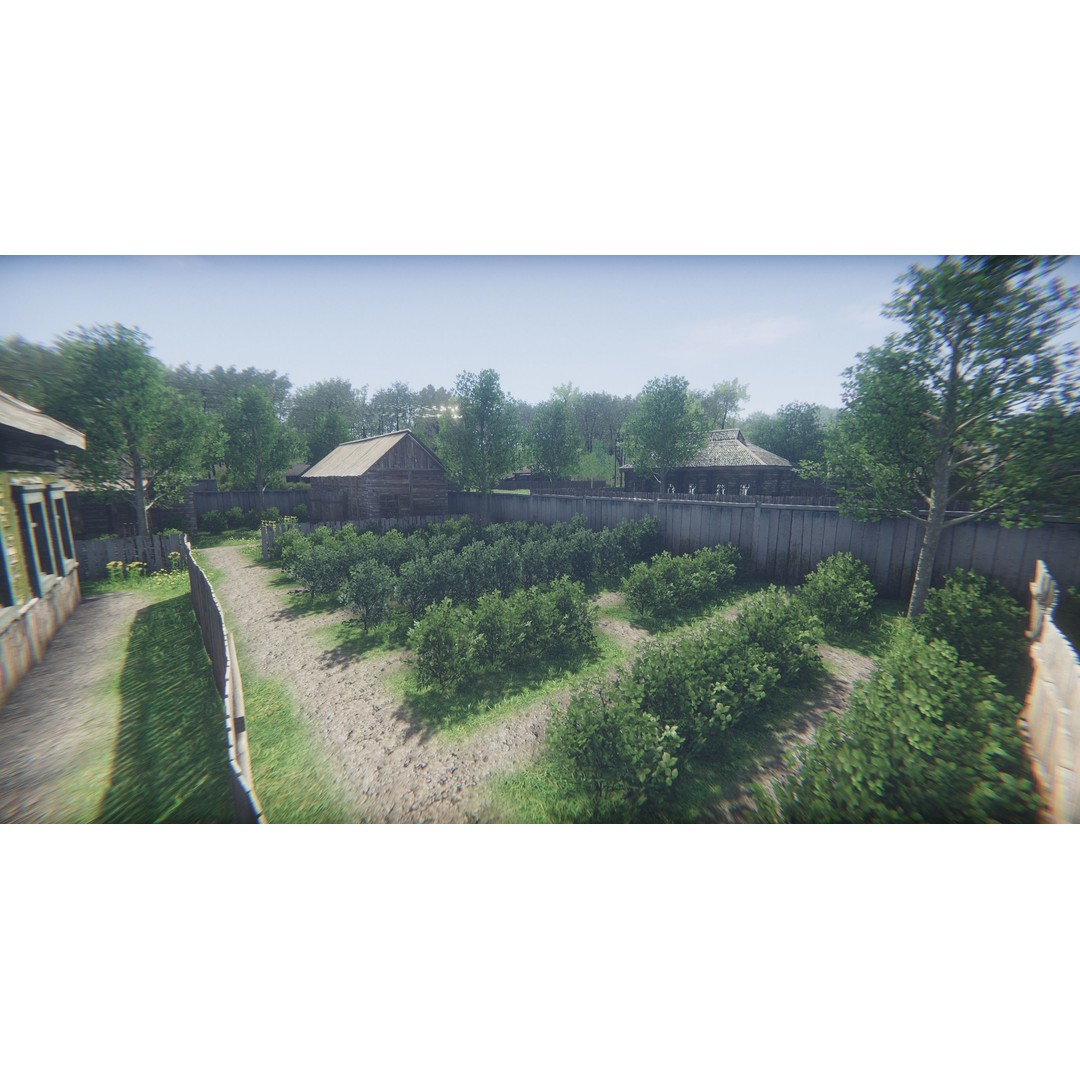 Rustic Environment 3D Model – Low Poly Game Ready Scene for Unity - View 46