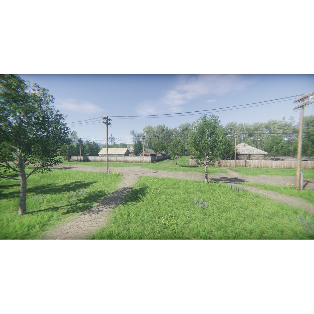 Rustic Environment 3D Model – Low Poly Game Ready Scene for Unity - View 48