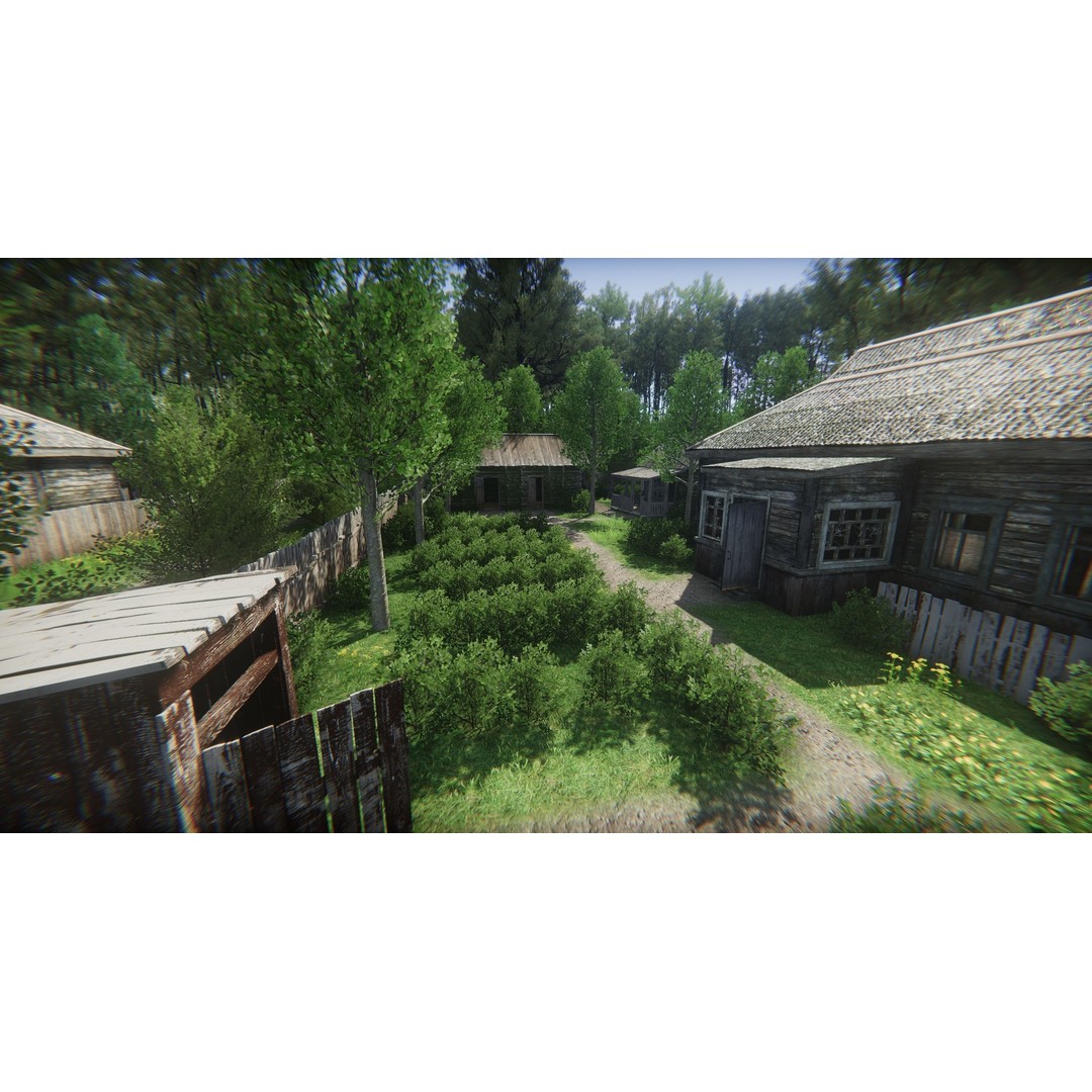 Rustic Environment 3D Model – Low Poly Game Ready Scene for Unity - View 49