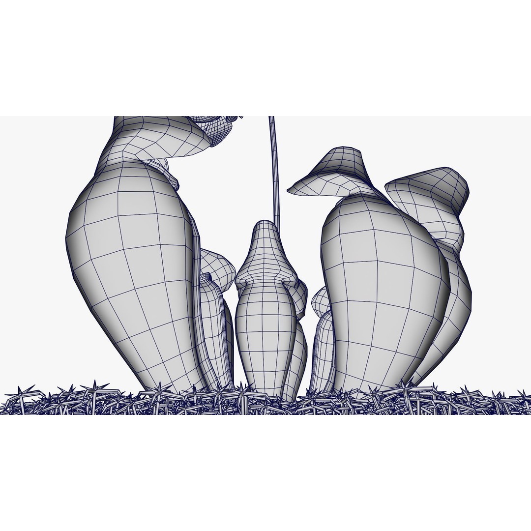 Sarracenia Purpurea 3D Model – PBR Textured Carnivorous Plant, Blender, FBX, OBJ - View 27