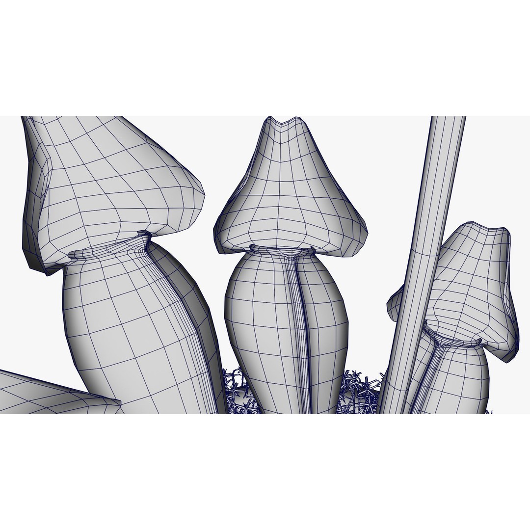 Sarracenia Purpurea 3D Model – PBR Textured Carnivorous Plant, Blender, FBX, OBJ - View 28