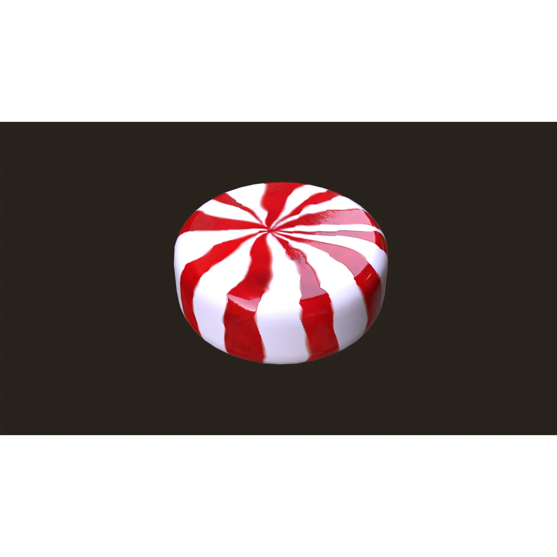 Candy Canes and Christmas Sweets - Low-Poly Game-Ready 3D Model - View 11