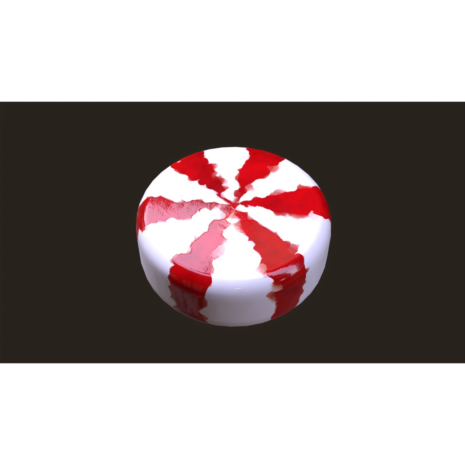 Candy Canes and Christmas Sweets - Low-Poly Game-Ready 3D Model - View 16