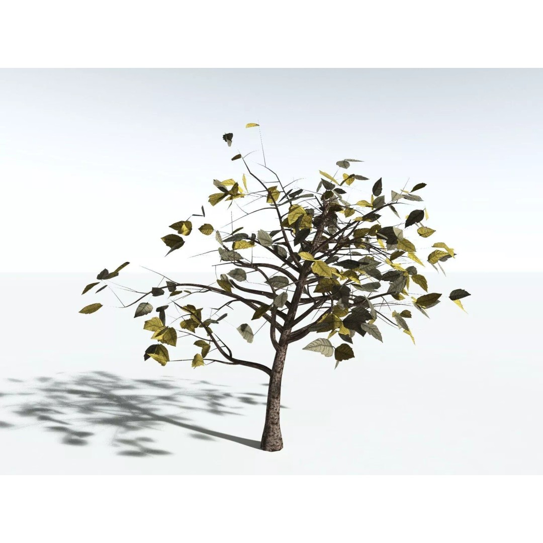 Western Poison Oak 3D Model – Low Poly Game Asset, FBX, PBR Textures - View 26