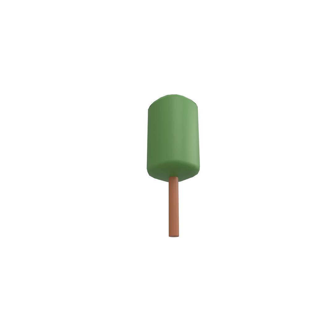 Cartoon Tree 3D Model – Low Poly Pack with PBR Textures, FBX/OBJ - View 92