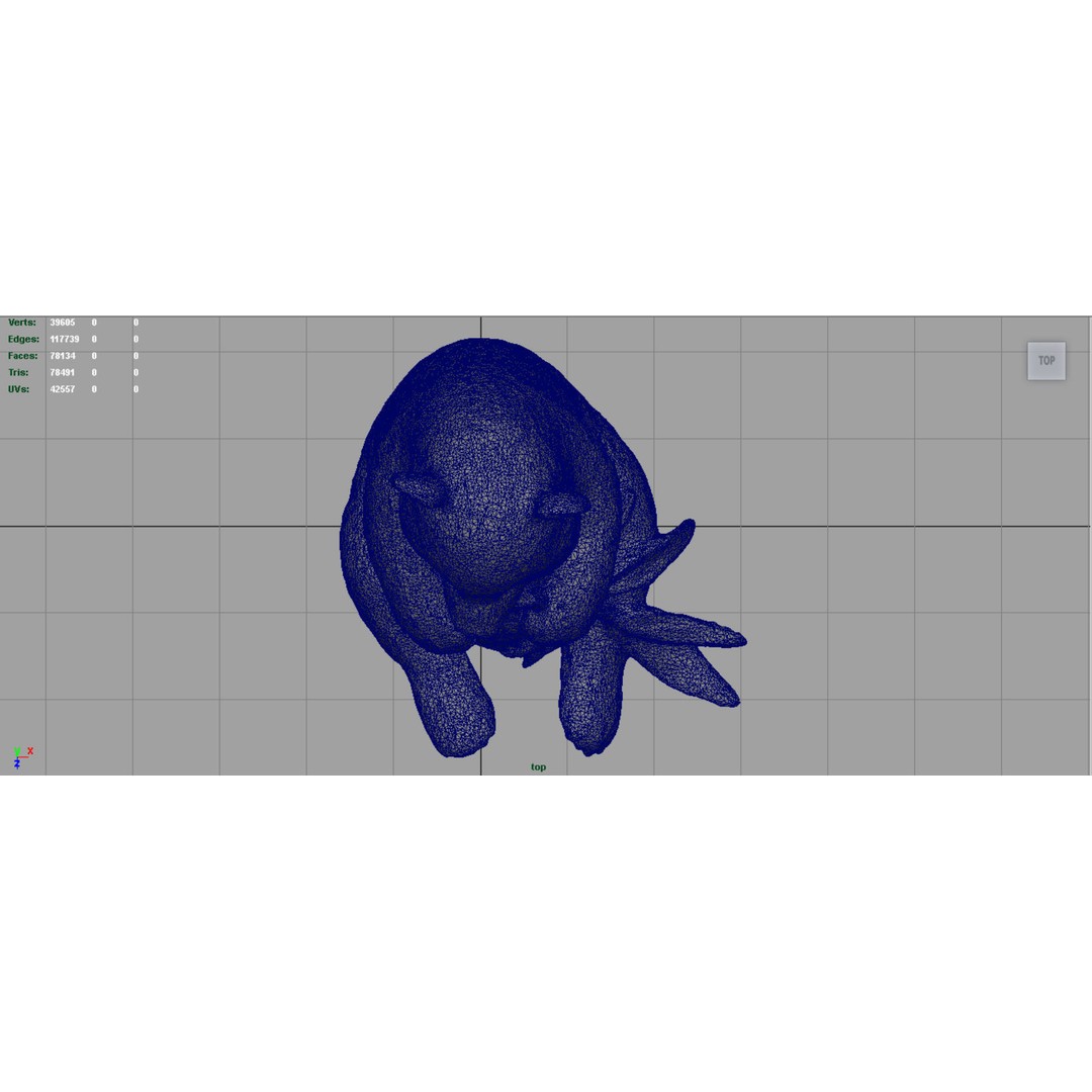 Panda Bear 3D Model – Low Poly Game Asset, FBX, OBJ, PBR Textures - View 14