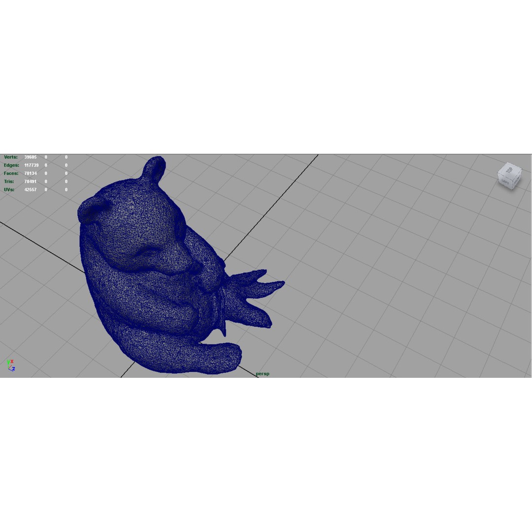 Panda Bear 3D Model – Low Poly Game Asset, FBX, OBJ, PBR Textures - View 20
