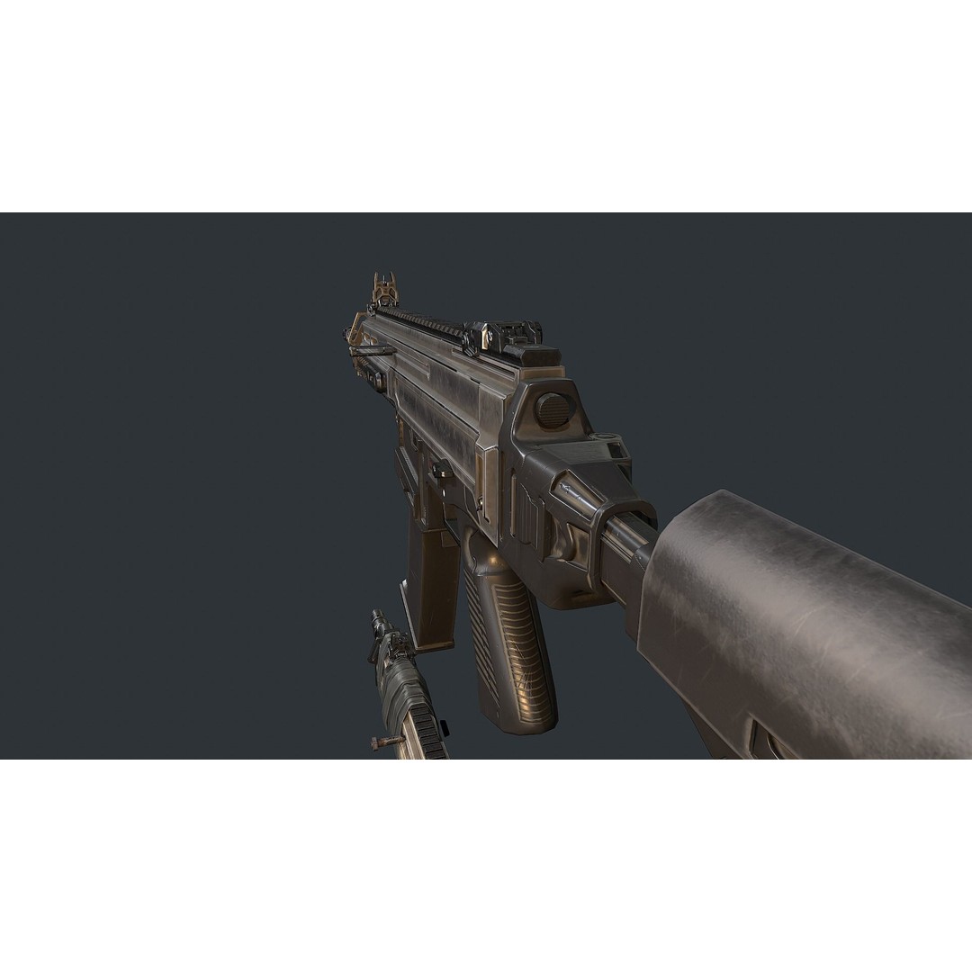 CZ 805 3D Model – Low Poly Game Ready Asset for Unity & Unreal - View 12