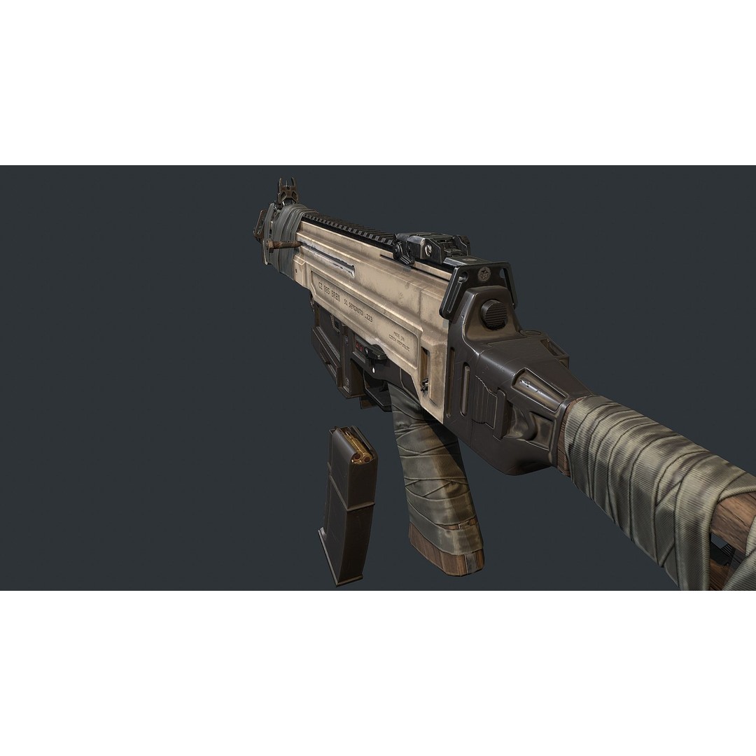 CZ 805 3D Model – Low Poly Game Ready Asset for Unity & Unreal - View 13