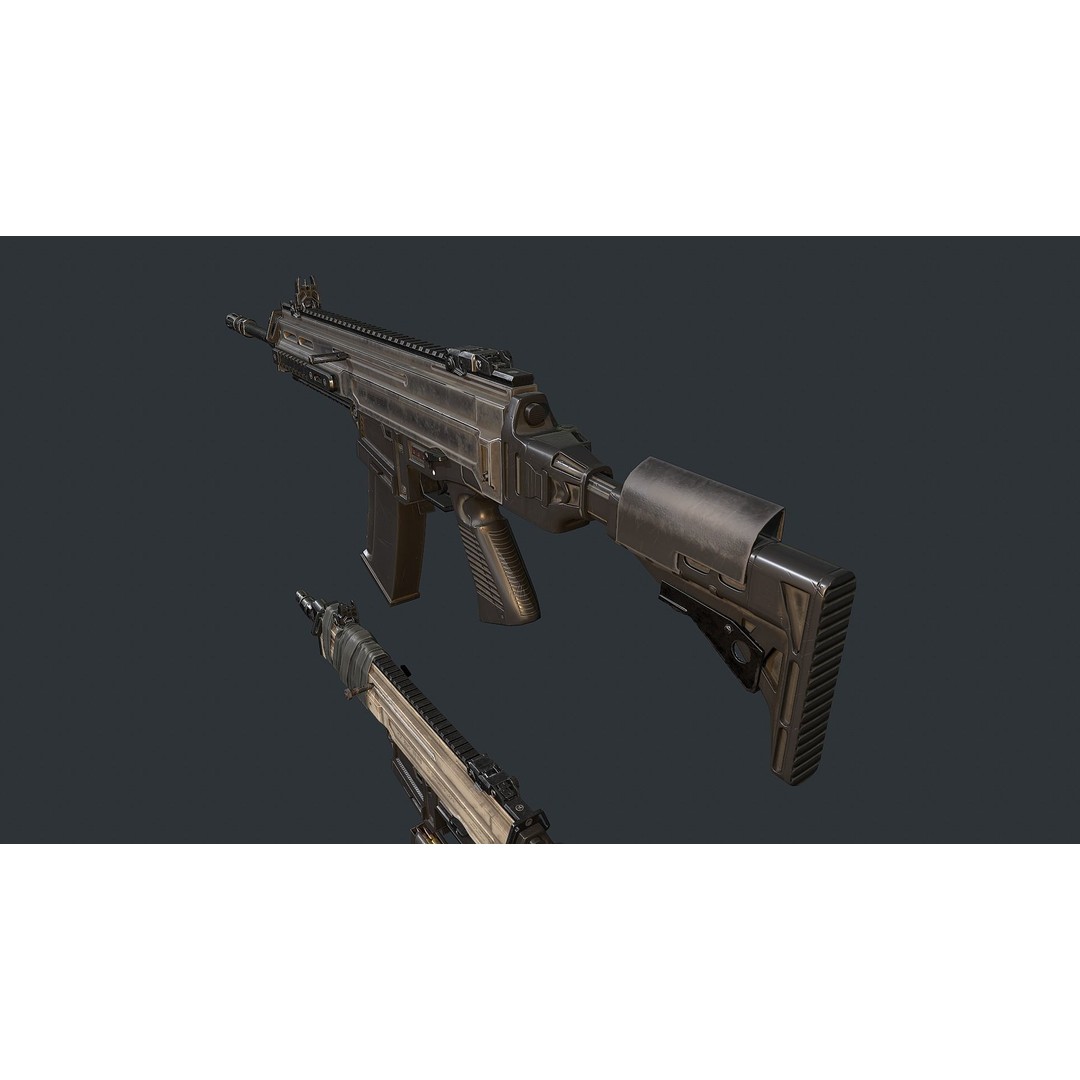 CZ 805 3D Model – Low Poly Game Ready Asset for Unity & Unreal - View 3