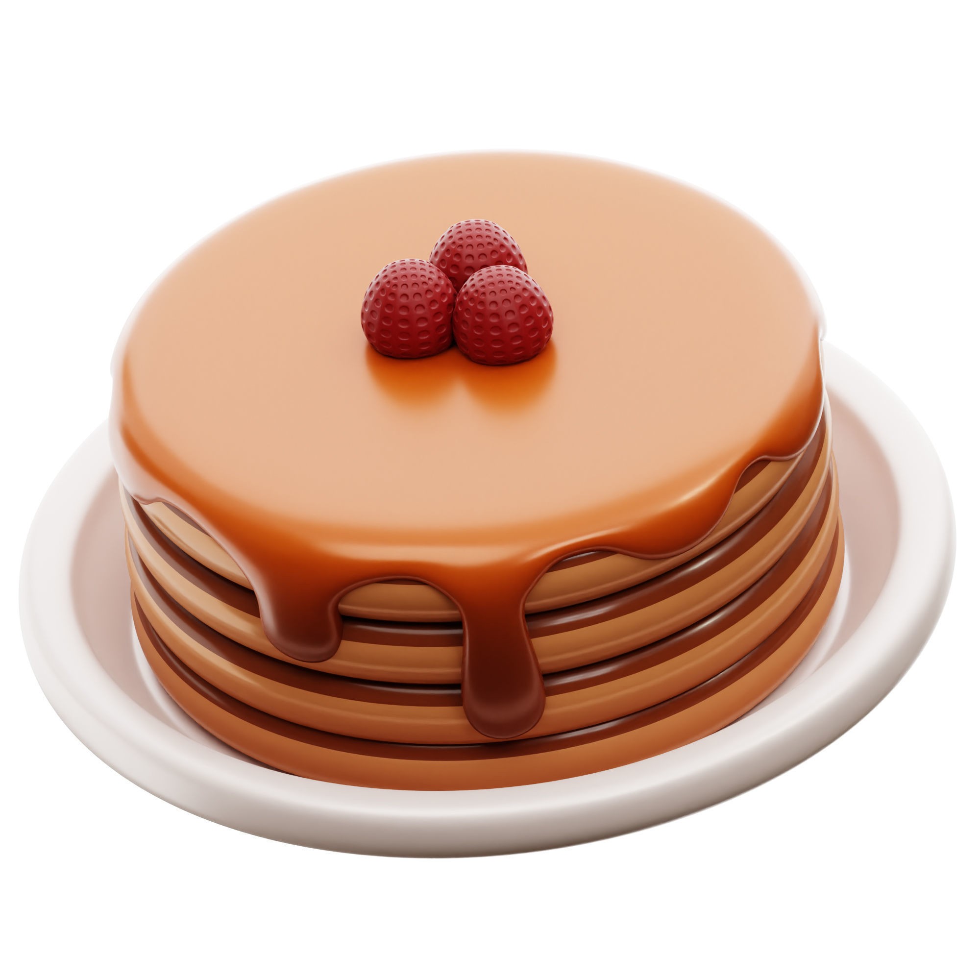 Food Icon Pack - Low-Poly Game-Ready 3D Model - View 11