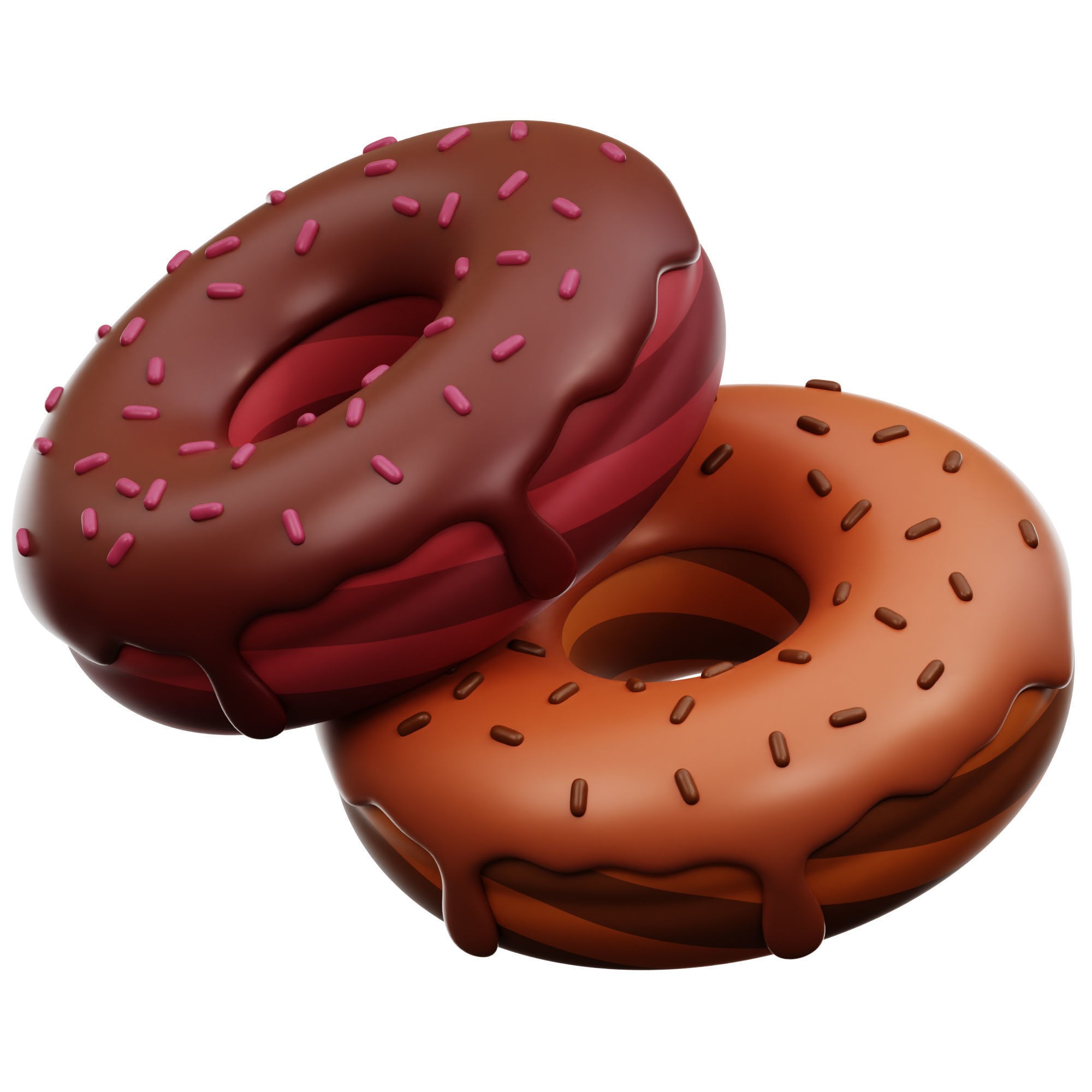 Food Icon Pack - Low-Poly Game-Ready 3D Model - View 14