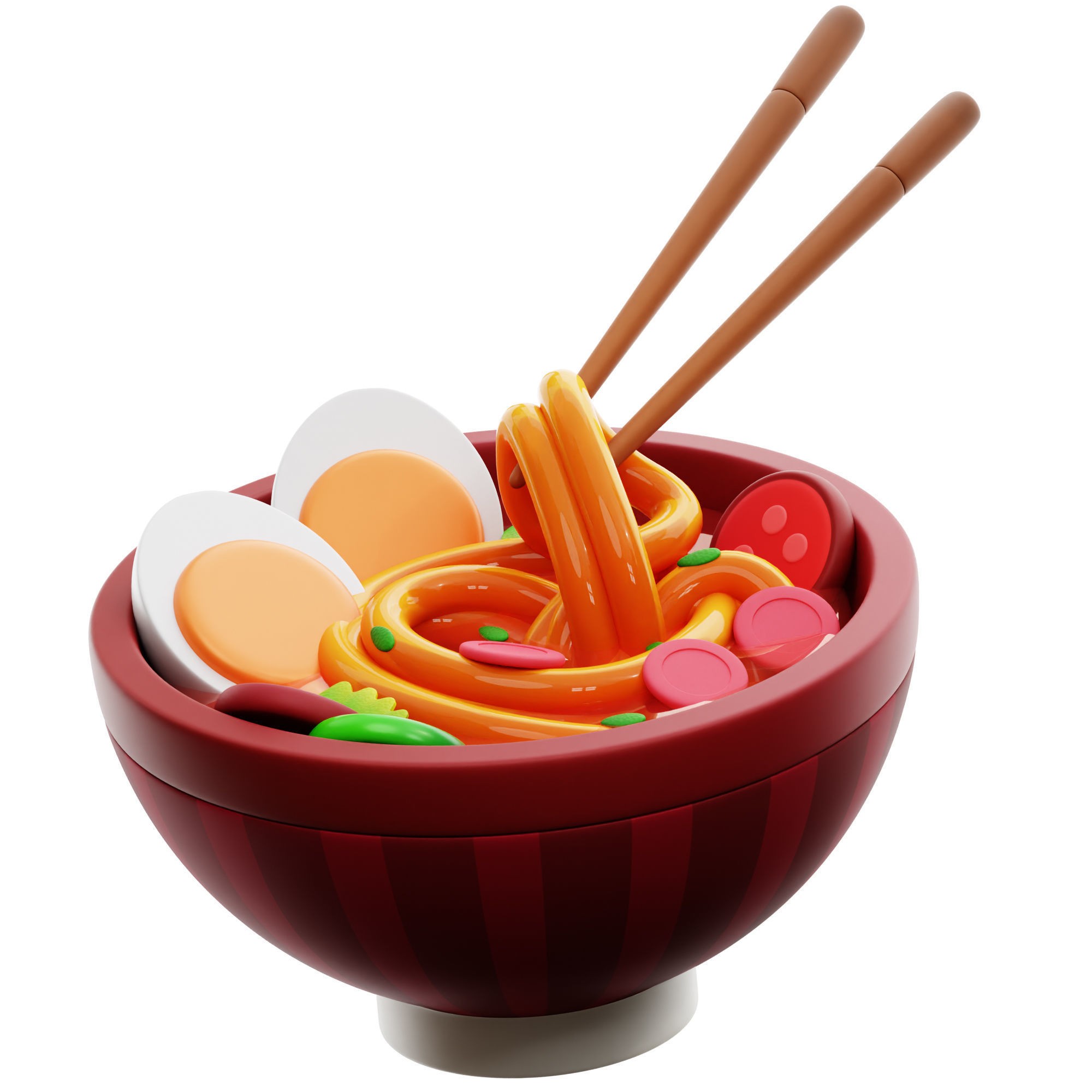 Food Icon Pack - Low-Poly Game-Ready 3D Model - View 16