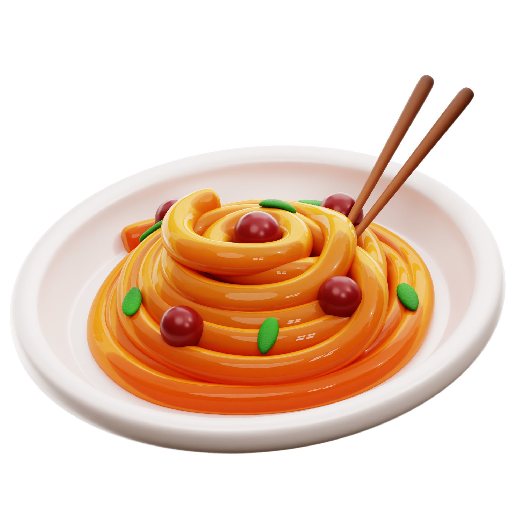 Food Icon Pack - Low-Poly Game-Ready 3D Model - View 9