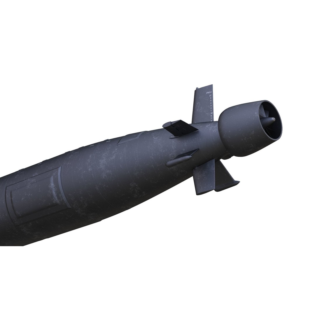 Virginia Class Submarine 3D Model – High Poly Game Asset, FBX, PBR - View 10