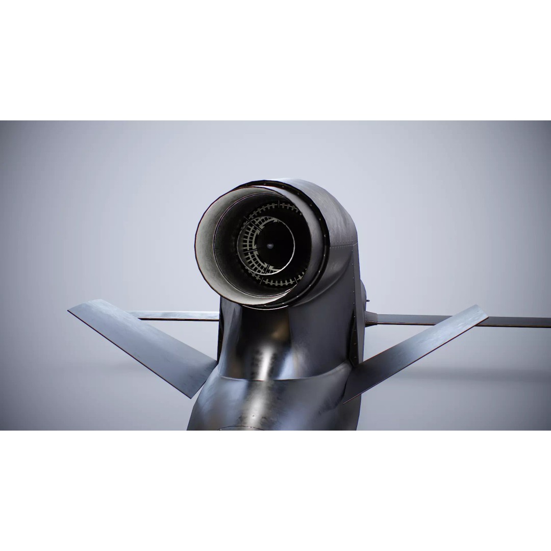 FP-5 Flamingo Missile 3D Model – Low Poly Game Ready PBR Asset - View 22