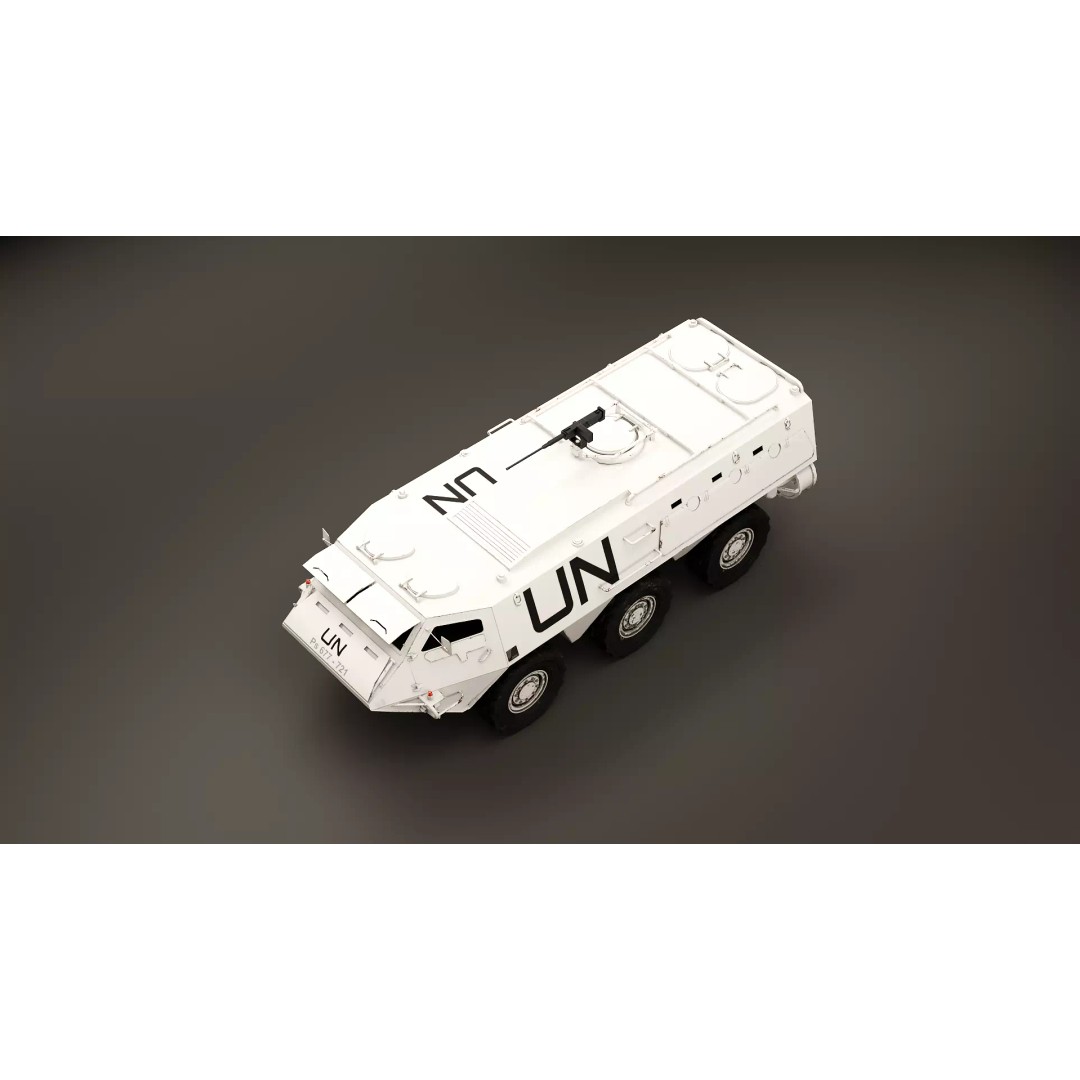 Patria XA-185 3D Model – Military APC, PBR Textures, FBX - View 10