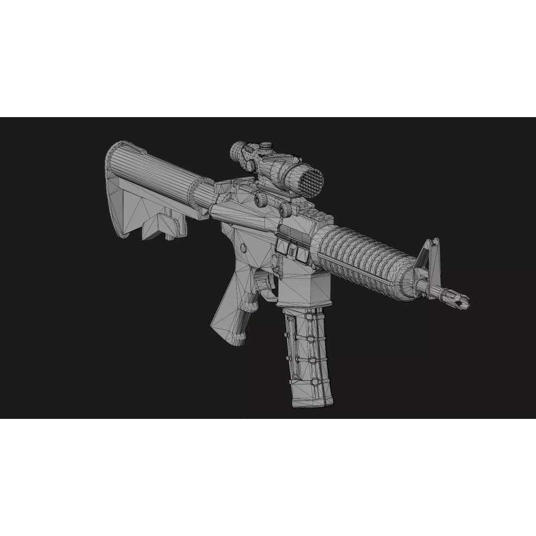 Special Forces Soldier 3D Model – Low Poly Rigged Character, FBX