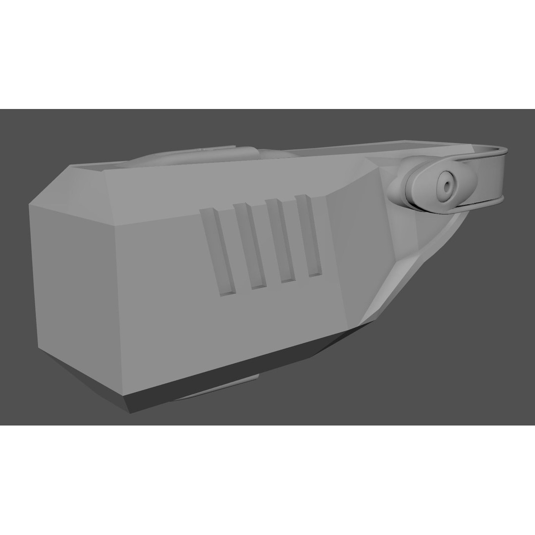 Taser 7 Holster 3D Model – Low Poly PBR Game Asset, FBX - View 13