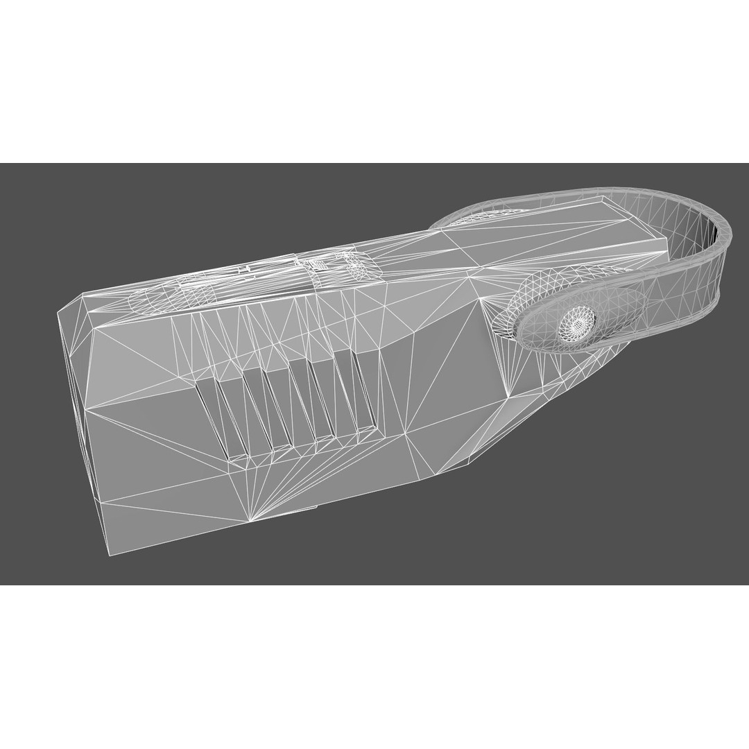 Taser 7 Holster 3D Model – Low Poly PBR Game Asset, FBX - View 14