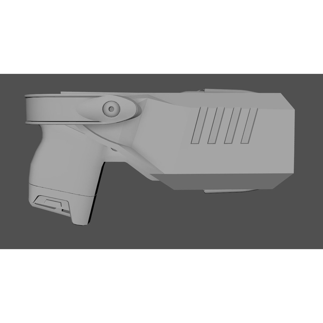 Taser 7 Holster 3D Model – Low Poly PBR Game Asset, FBX - View 8