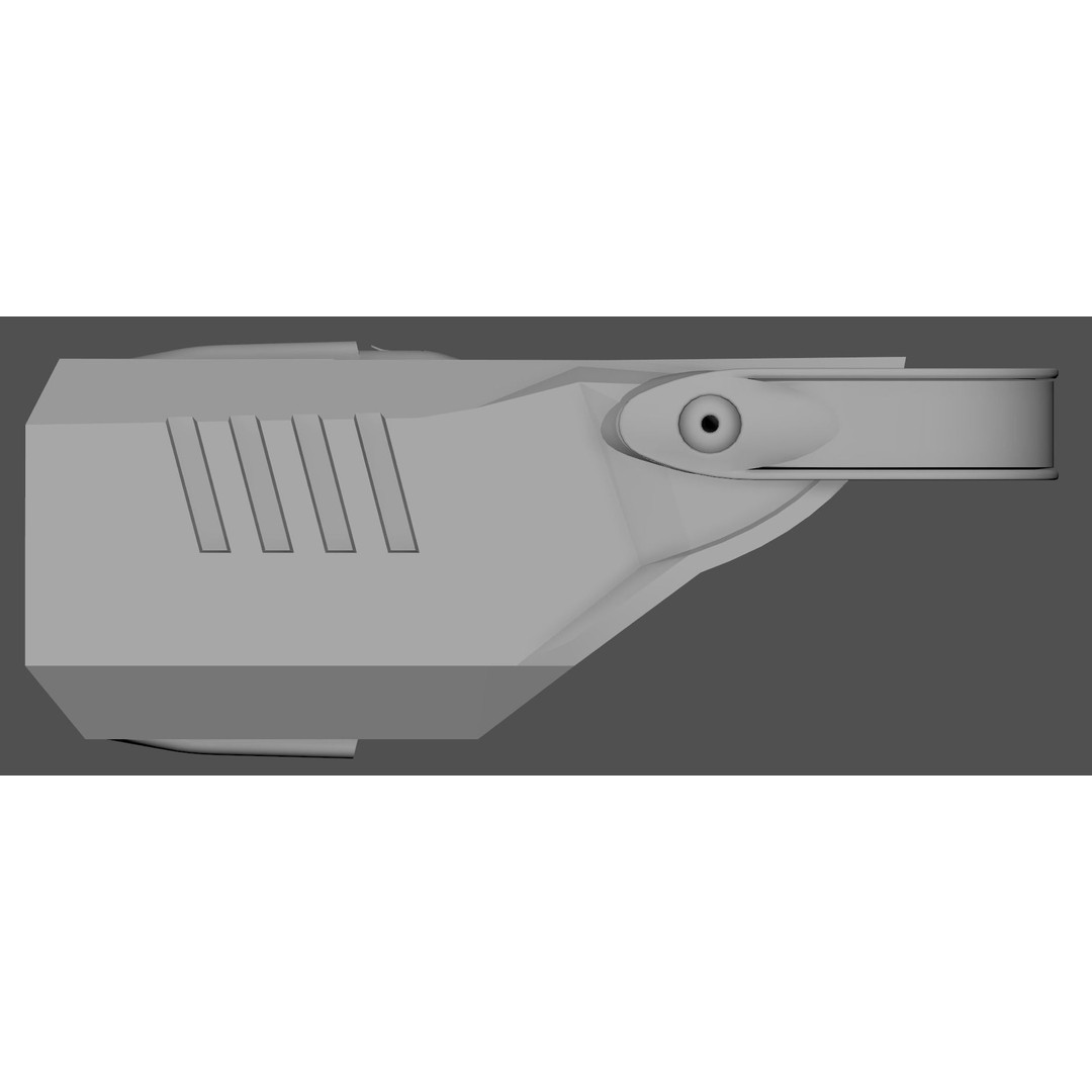 Taser 7 Holster 3D Model – Low Poly PBR Game Asset, FBX - View 9