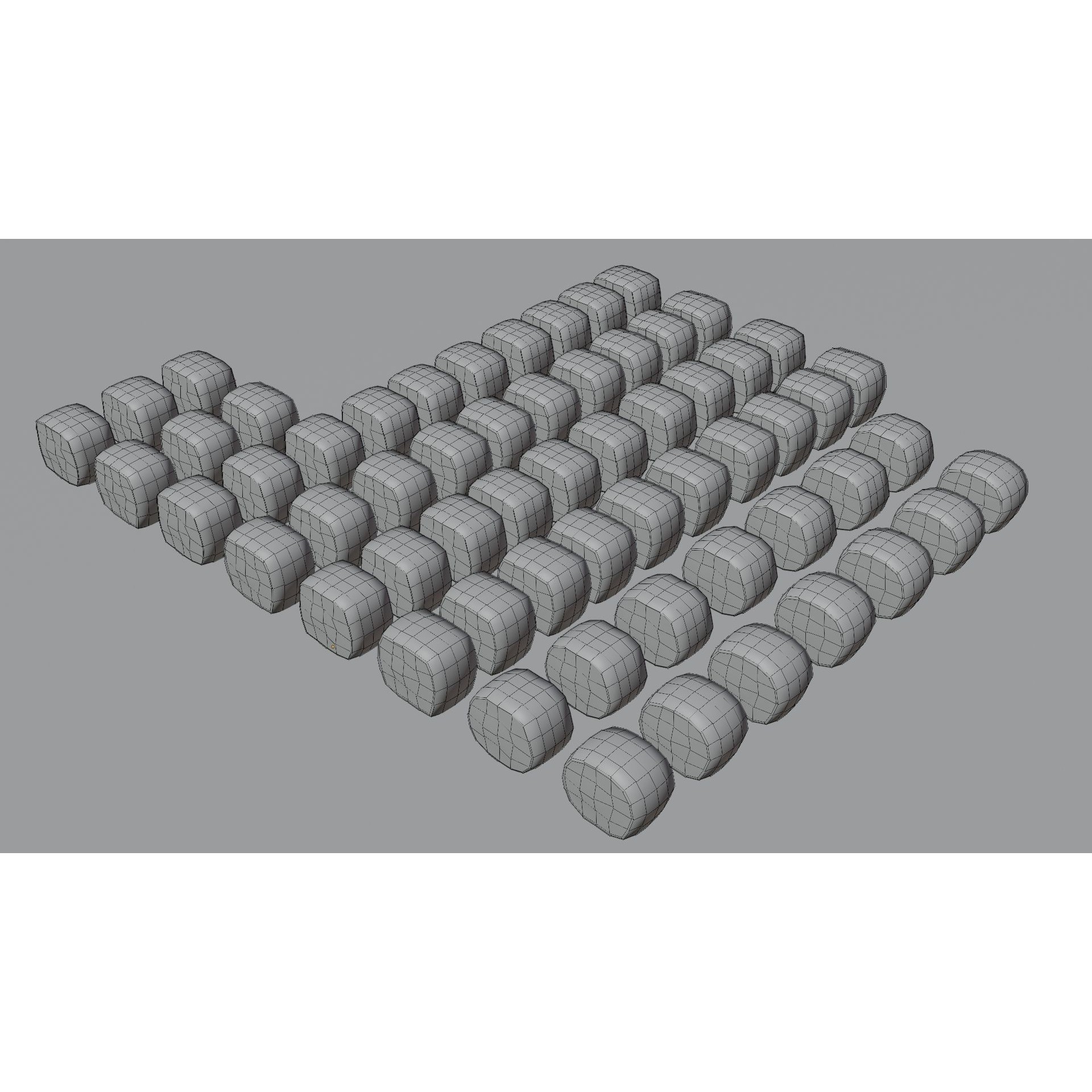 Sushi Maki Roll Set - Low-Poly Game-Ready 3D Model - View 13