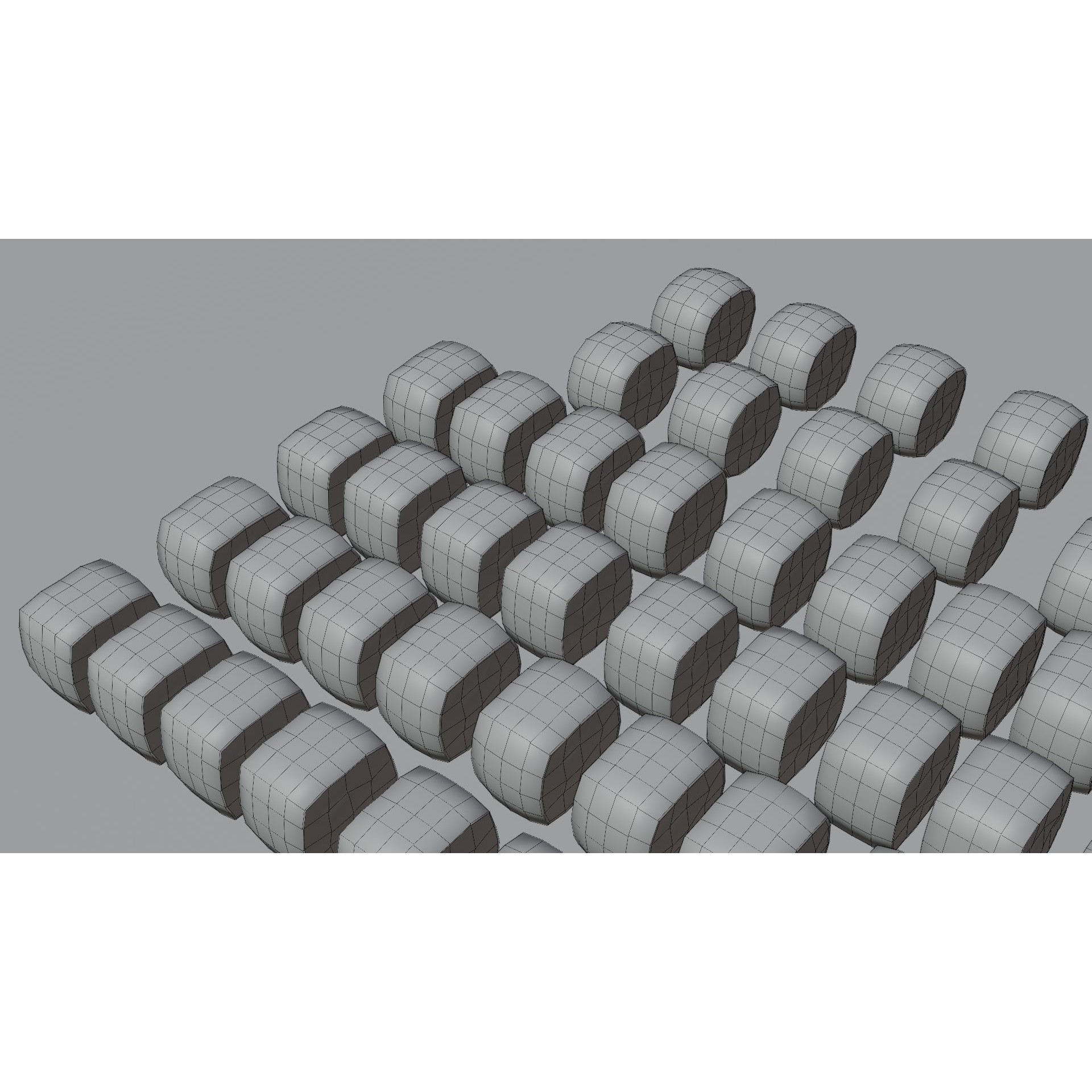 Sushi Maki Roll Set - Low-Poly Game-Ready 3D Model - View 16