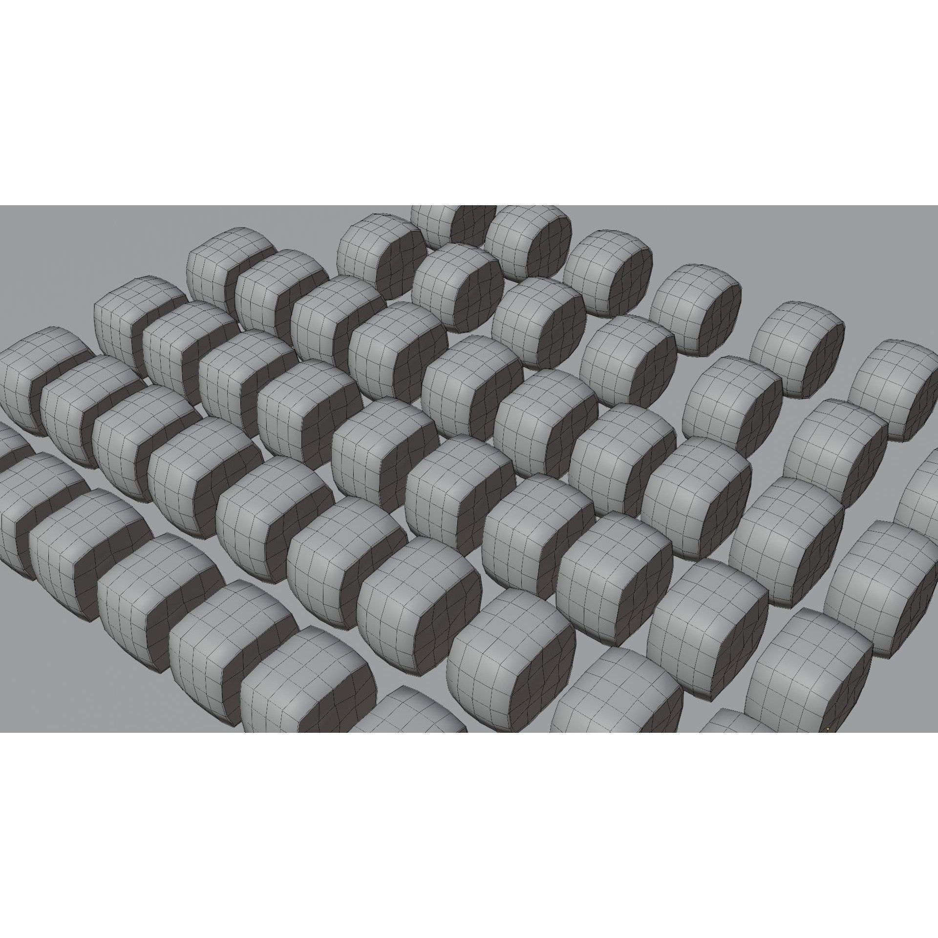 Sushi Maki Roll Set - Low-Poly Game-Ready 3D Model - View 17