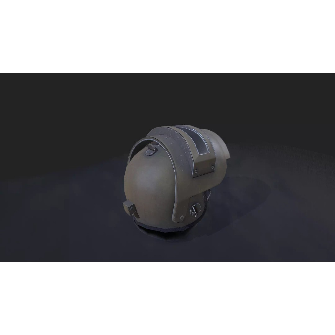Military Gear Equipment 3D Model – Low Poly Game Asset, FBX & OBJ - View 12