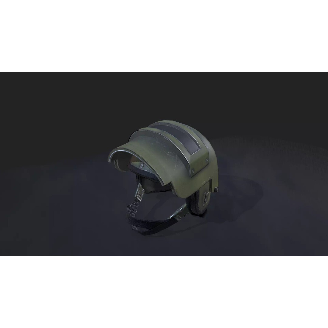 Military Gear Equipment 3D Model – Low Poly Game Asset, FBX & OBJ - View 15
