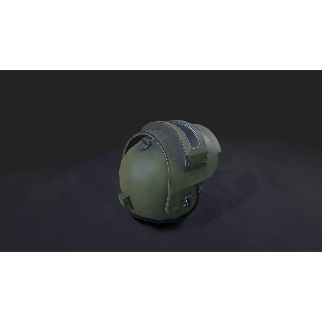 Military Gear Equipment 3D Model – Low Poly Game Asset, FBX & OBJ - View 16