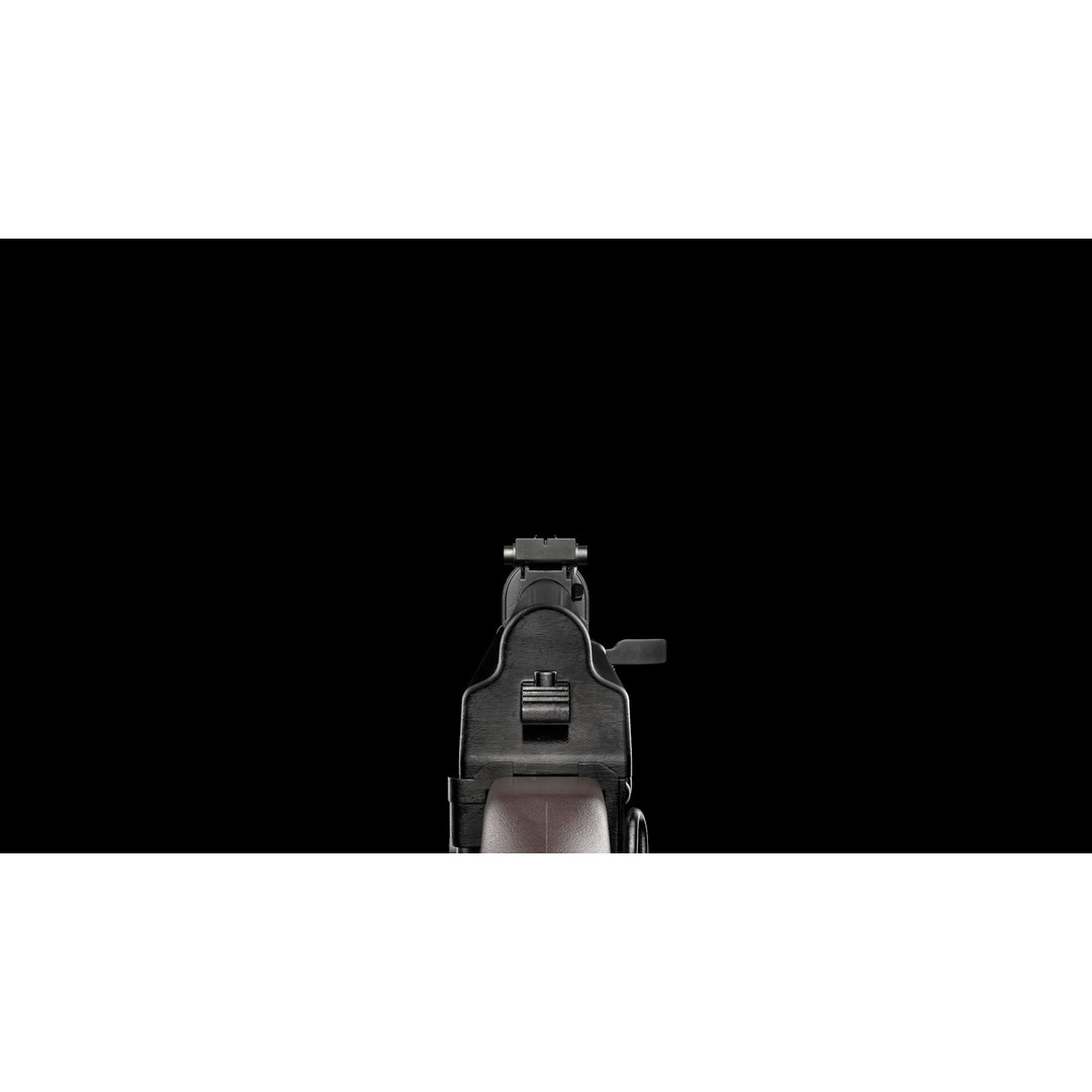 AK-74M AK-101 AK-103 Kalashnikov 3D Model – Low Poly Game Asset, FBX - View 33